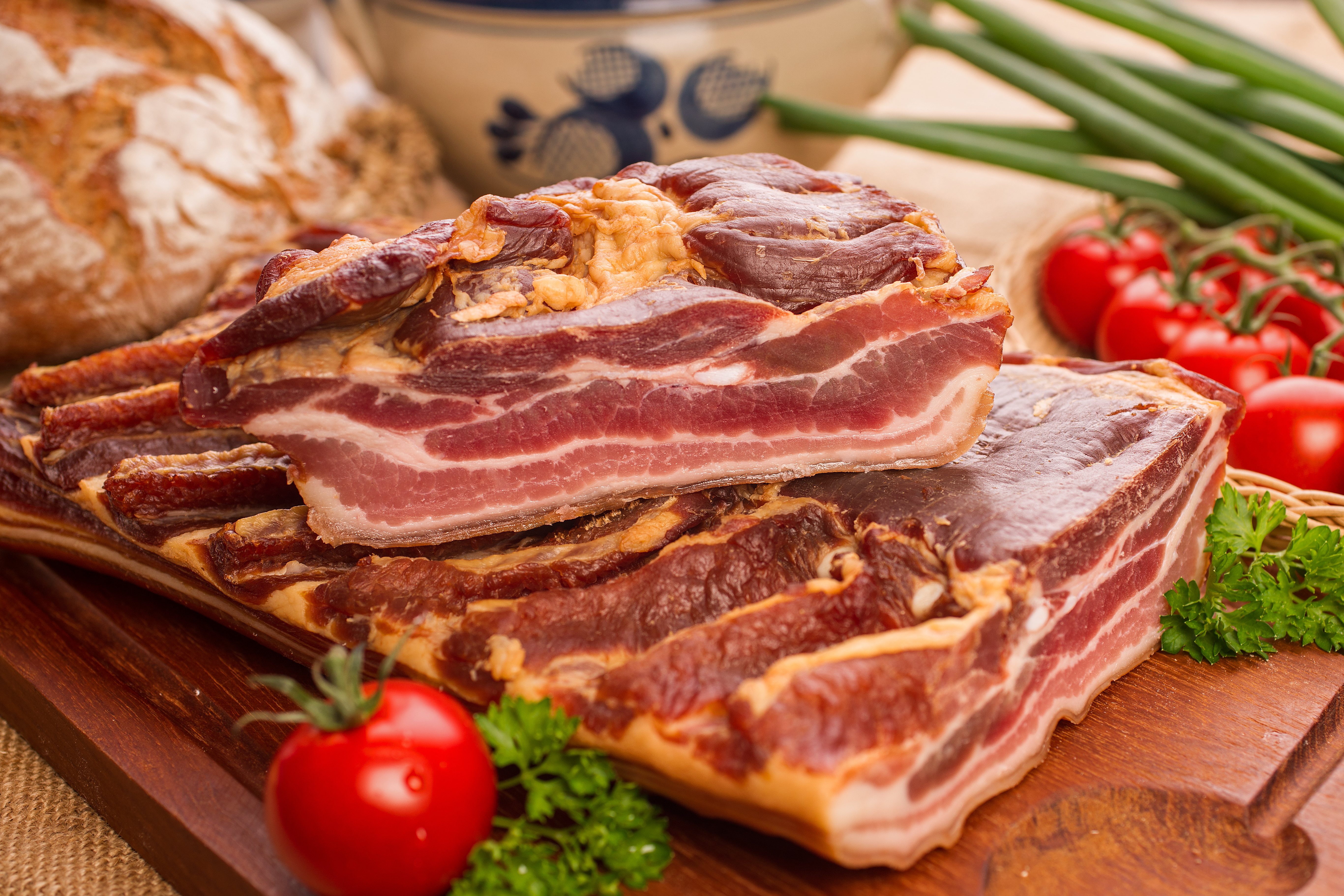 Rippenspeck "Bacon" mager - am Stück & vakuumiert