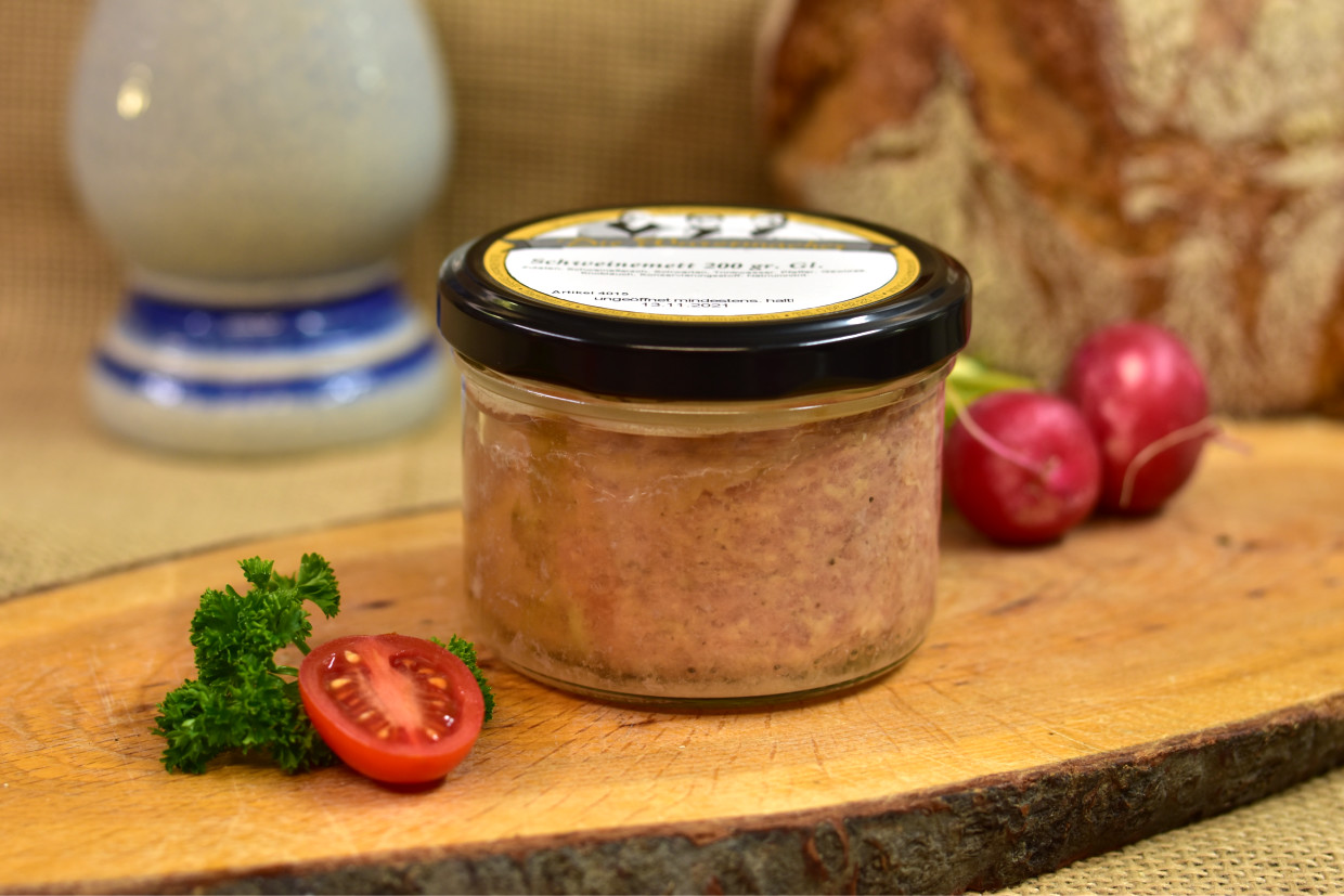 Schweinemett im Glas (200g)