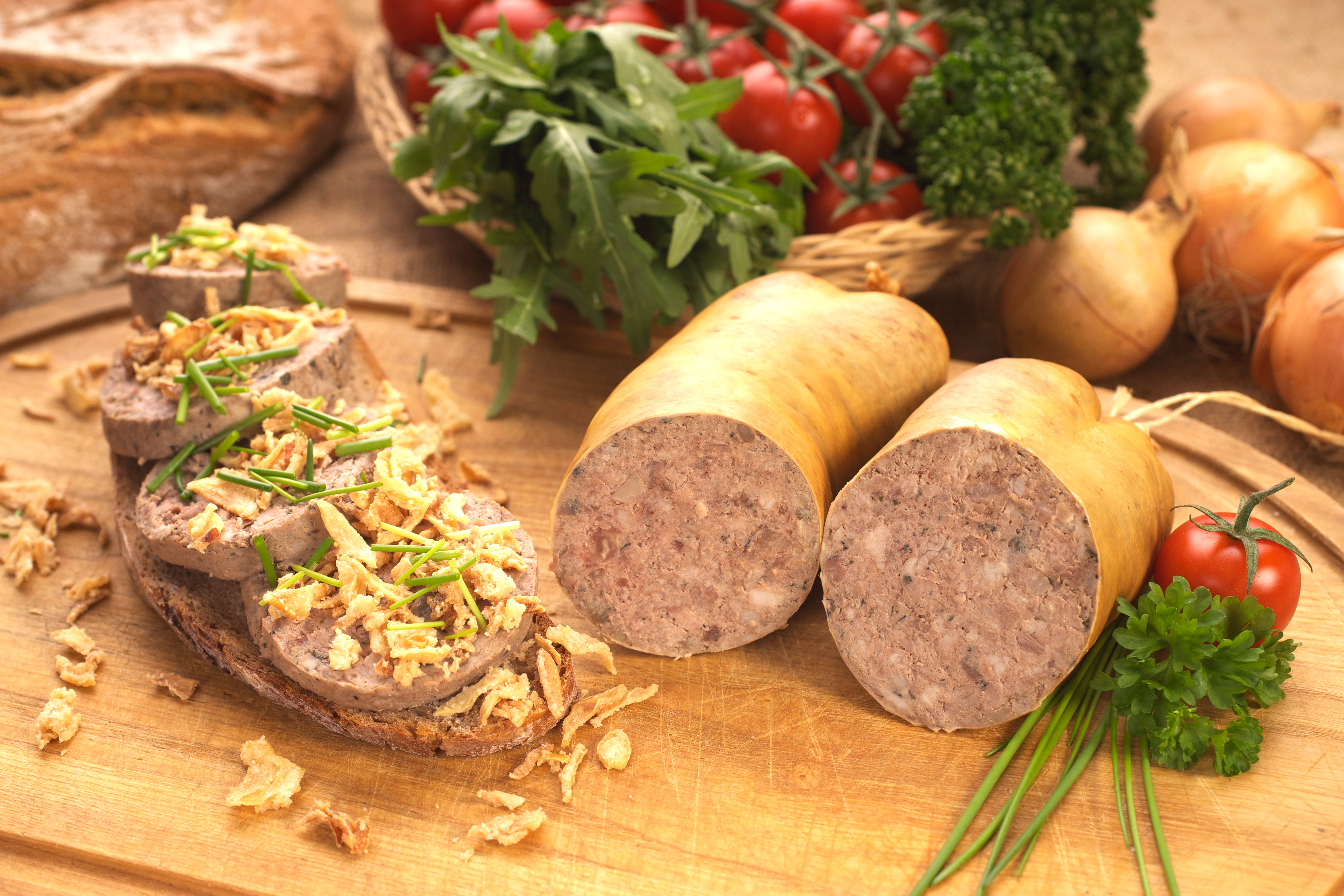 Leberwurst, geräuchert