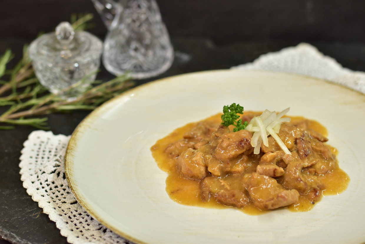 Kalbsgeschnetzeltes im Glas Kalbsgeschnetzeltes im Glas