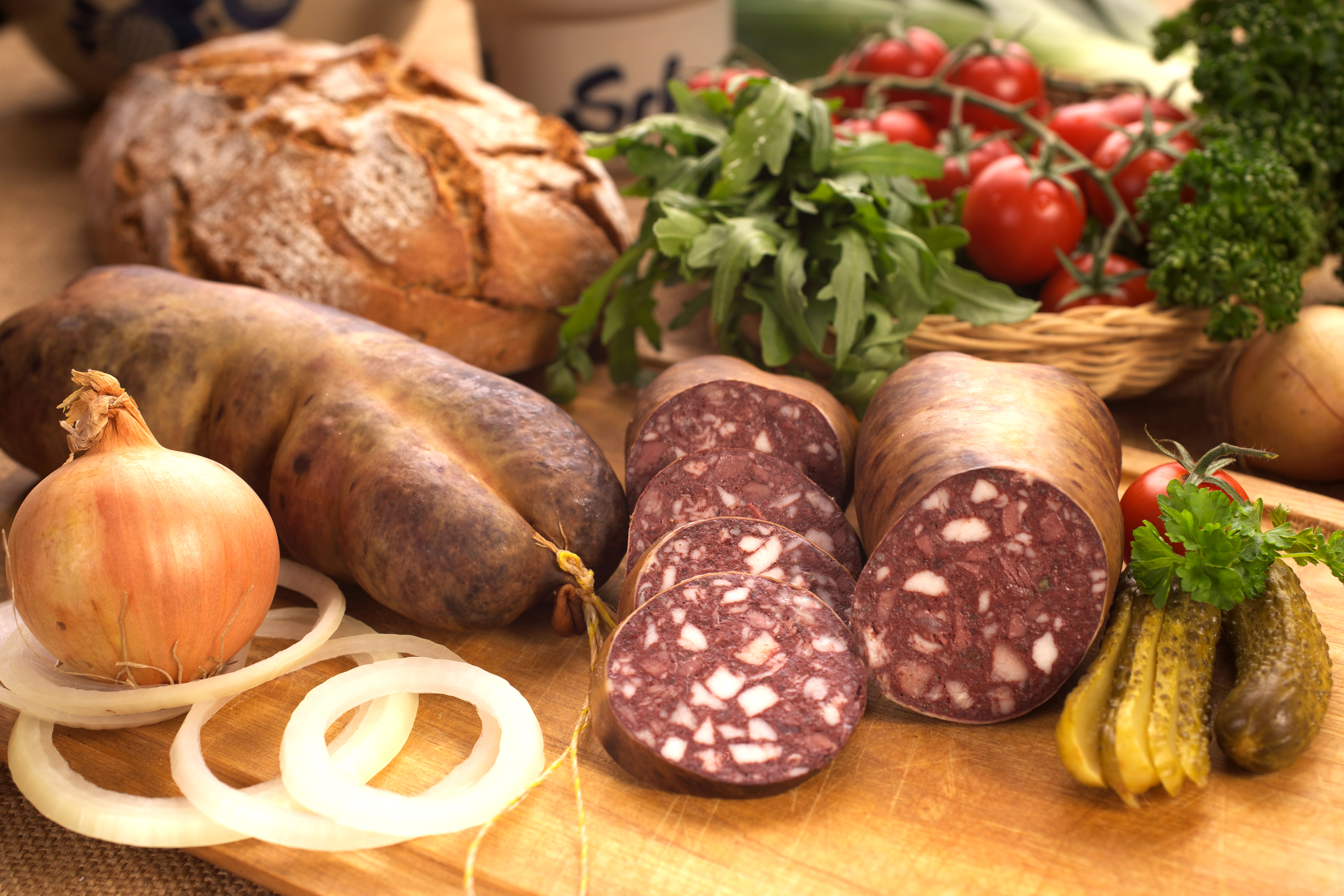 Blutwurst, geräuchert