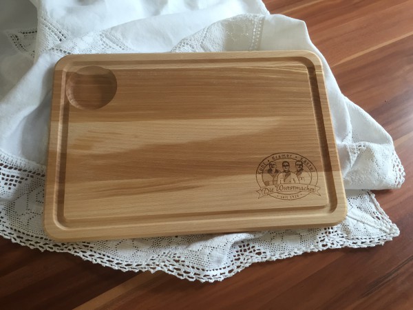 Brotzeitbrettchen "Die Wurstmacher" Brotzeitbrettchen "Die Wurstmacher"