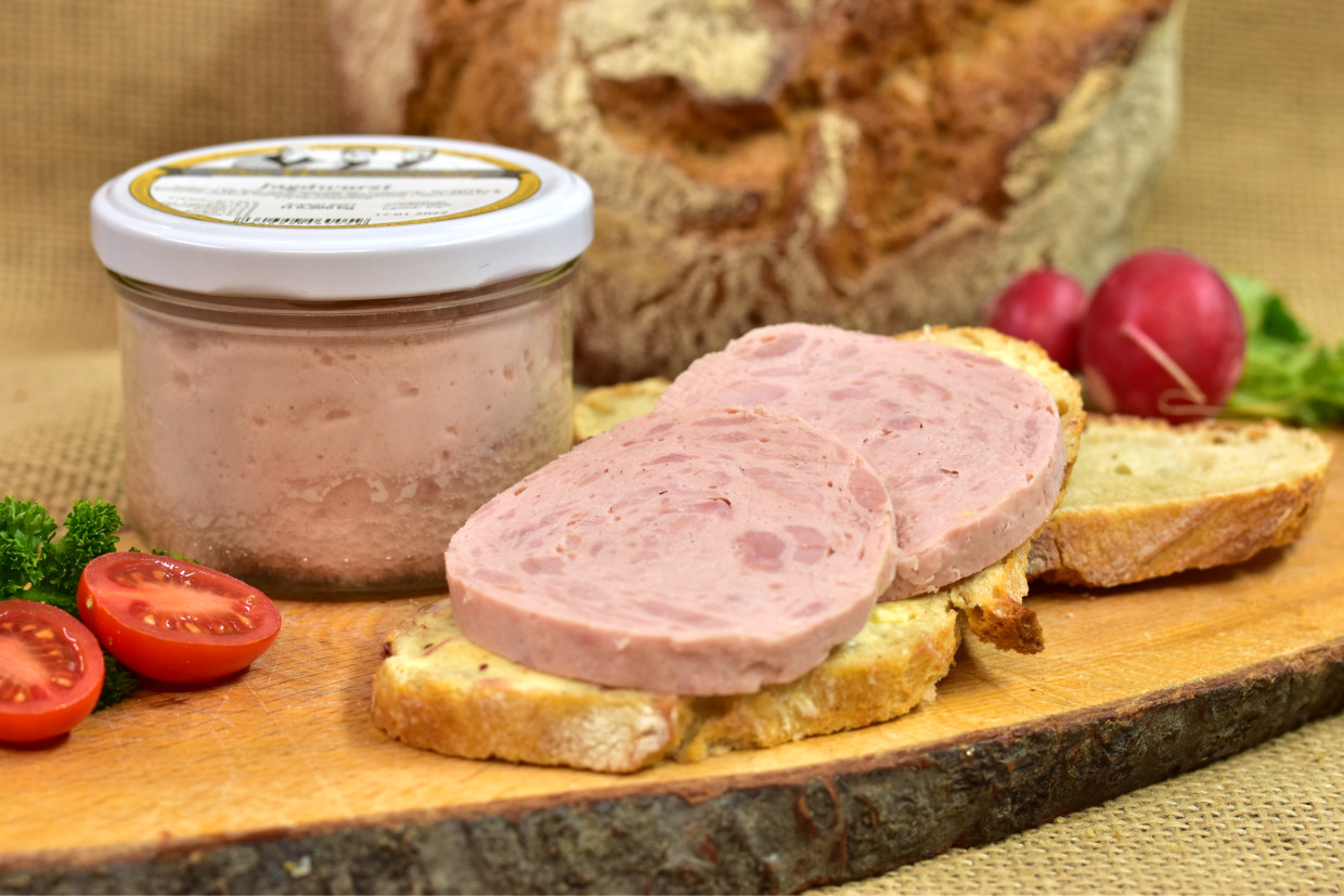 Jagdwurst im Glas (200g) Jagdwurst im Glas (200g)