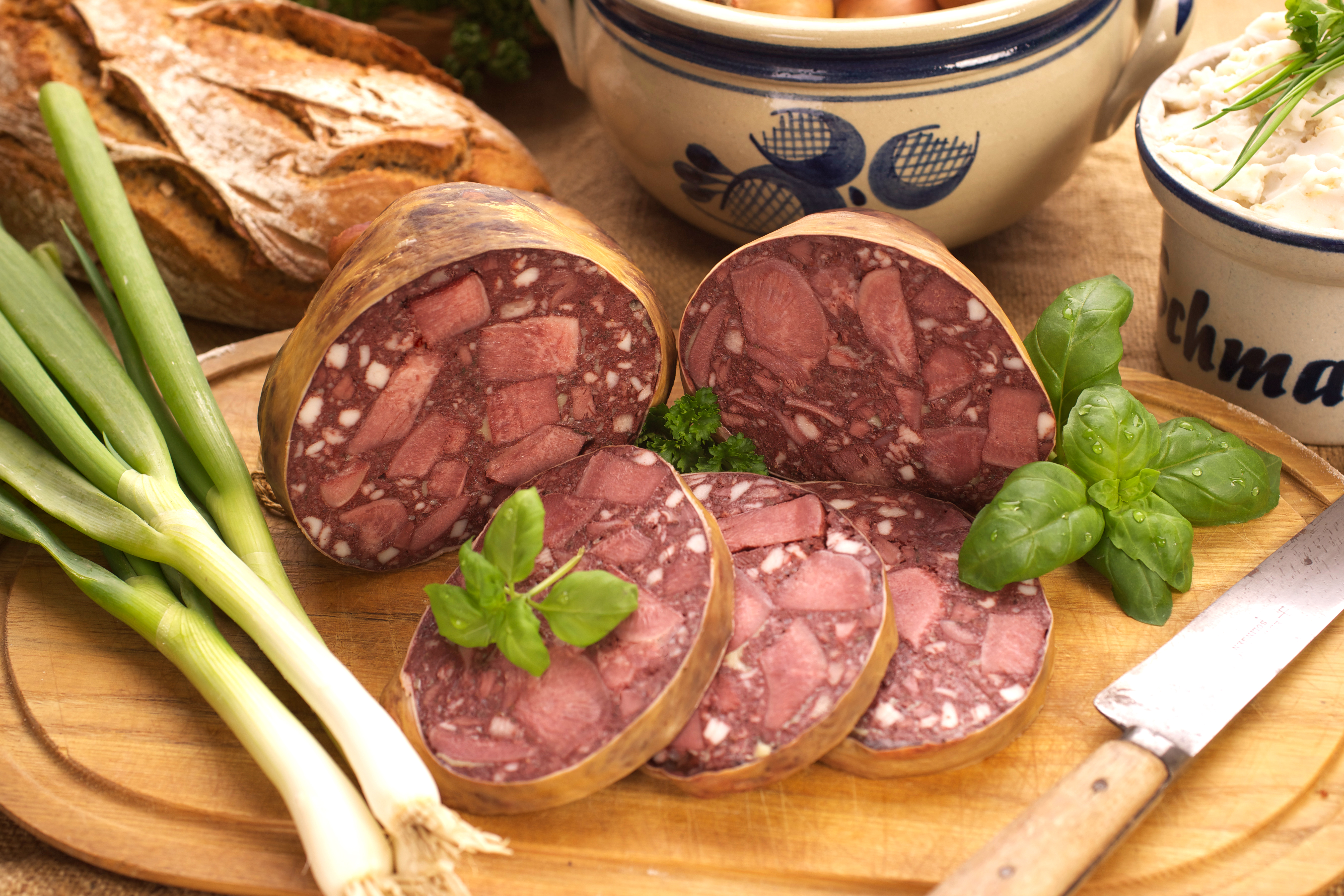 Blutwurst mit Einlage